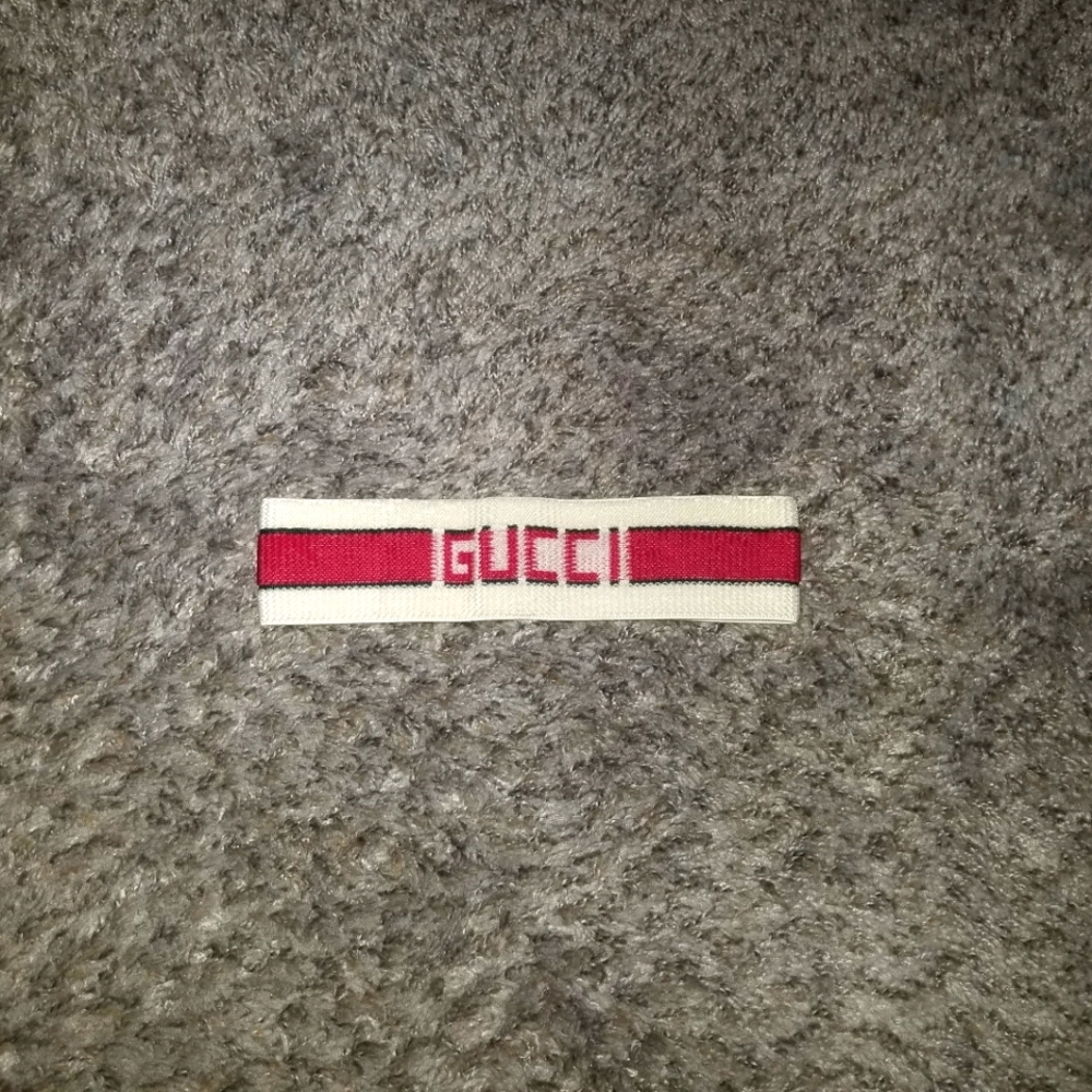 Gucci 80s Styled Red/White Elastic Stylish Headband